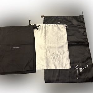 Authentic Giuseppe Zanotti dust bags